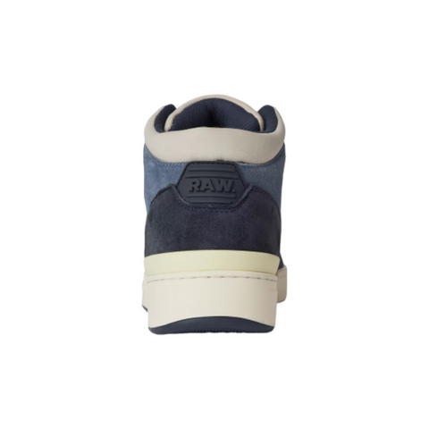 G-Star Attacc Mid Blocked Sneakers | Navy/White