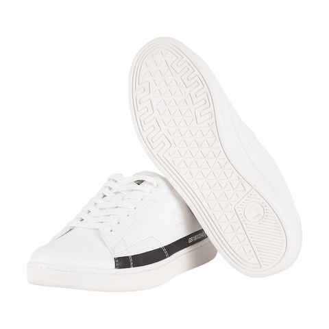 G Star Cadet Leather logo White