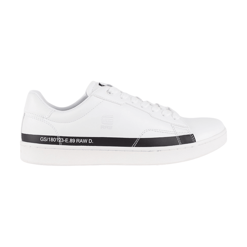 G Star Cadet Leather logo White