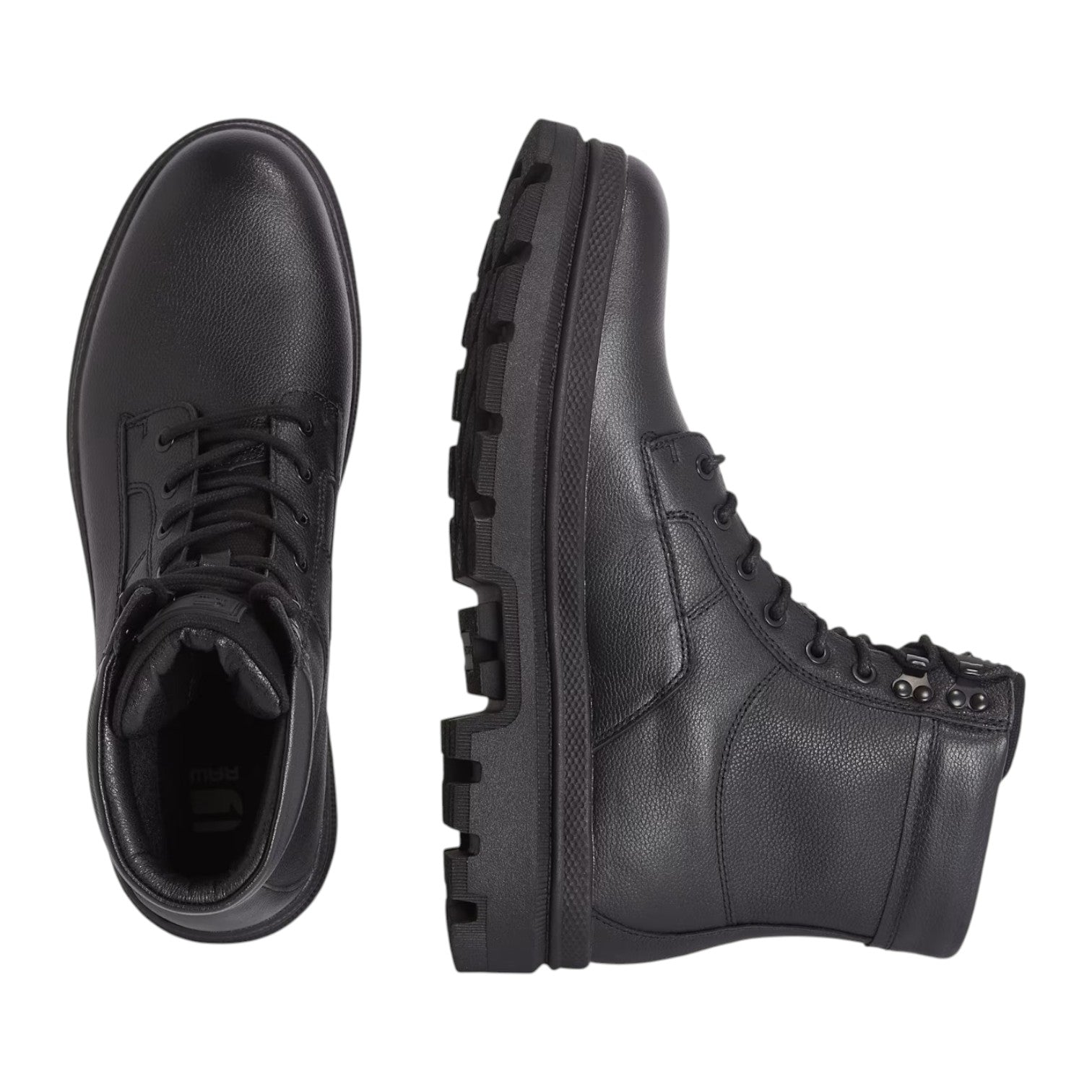 G Star Arron Lace Mid Boots - Black