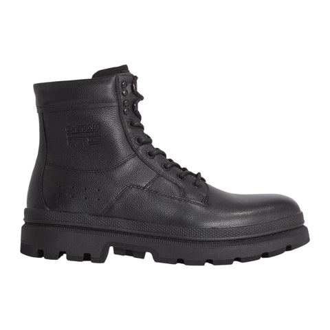 G Star Arron Lace Mid Boots - Black
