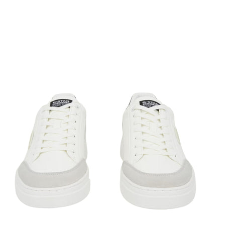 G Star Sneaker Straker Leather White/Navy