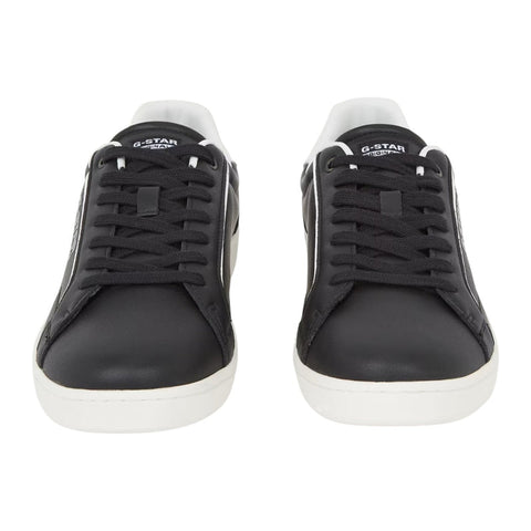 G Star Sneaker Cadet Iv Leather Black/White