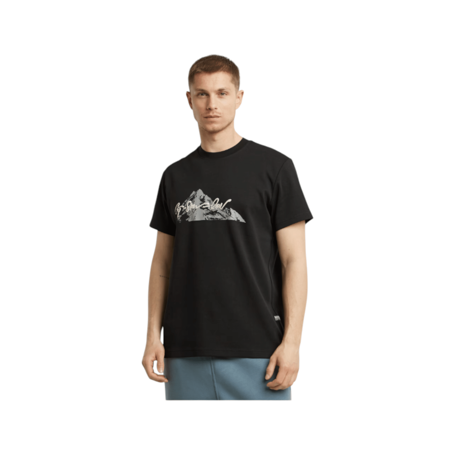 G Star Tee Summit Graphic Black