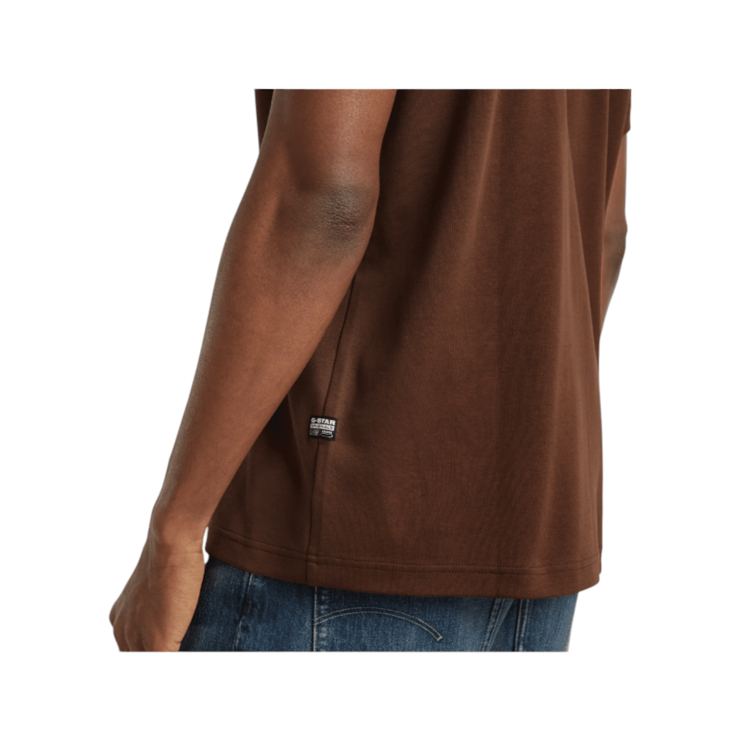 G Star Tee Summit Graphic Brown