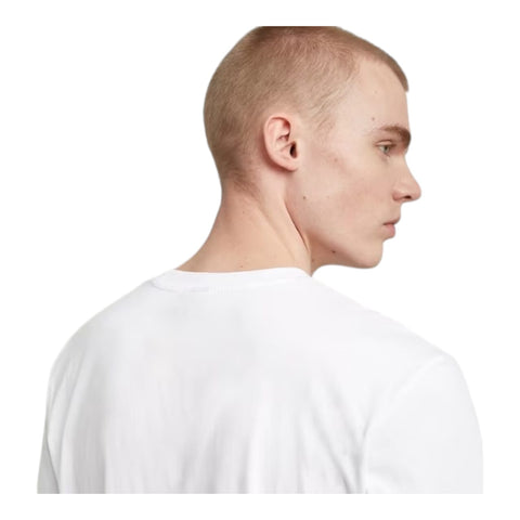 G-Star Short Sleeve Gel Print Crew Neckline T-shirt  - White