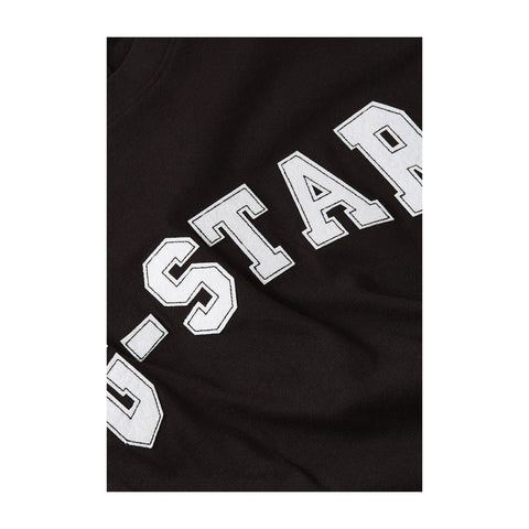 Gstar Crew Felt Logo Black