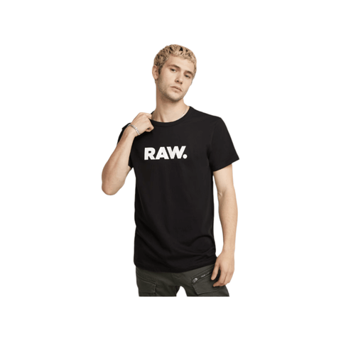G Star Crew Holorn R T S/S Black