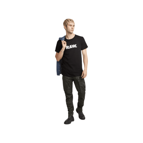 G Star Crew Holorn R T S/S Black