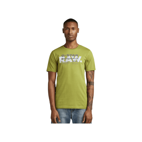 G Star T-Shirt Originals Fresh Olive