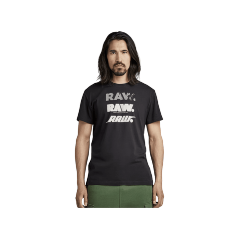 G Star Crew Triple Raw Black