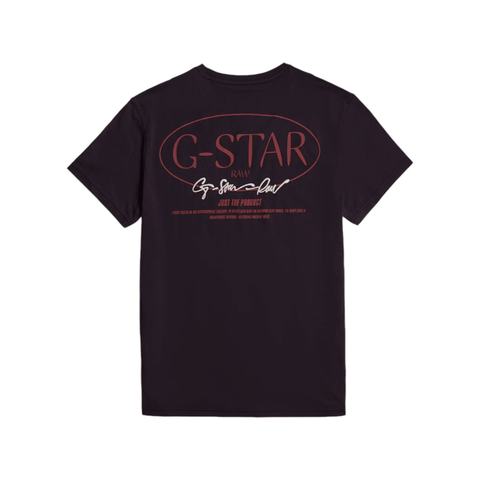 G Star Crew Chain Logo R T White