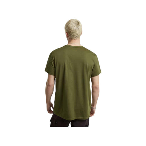 G Star T-Shirt Carabiner Logo R T Dark Moss