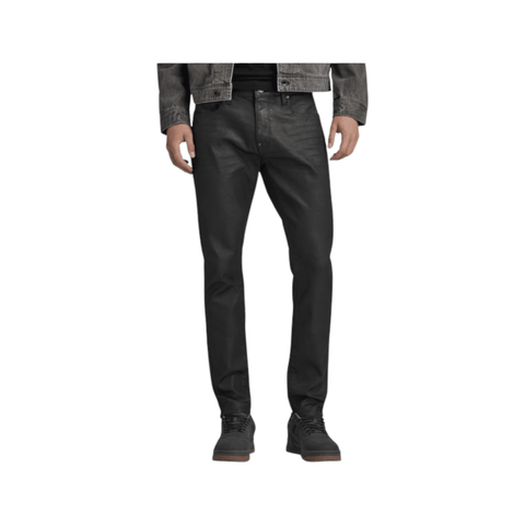 G Star Revend Skinny Wax Black