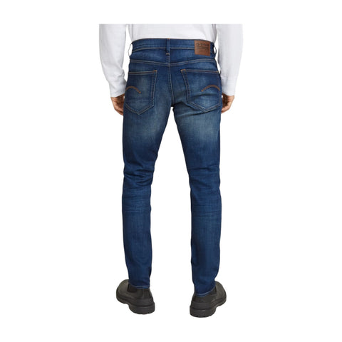 G Star 3301 Slim Jeans - Worker Blue Faded