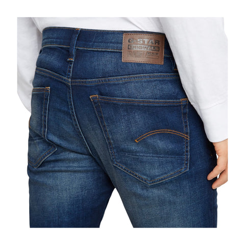 G Star 3301 Slim Jeans - Worker Blue Faded