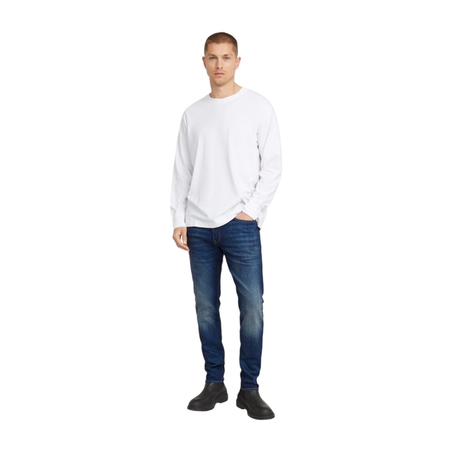 G Star 3301 Slim Jeans - Worker Blue Faded