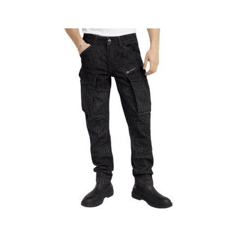 G Star Cargo Jeans 3D Regular Tapered Dark Denim