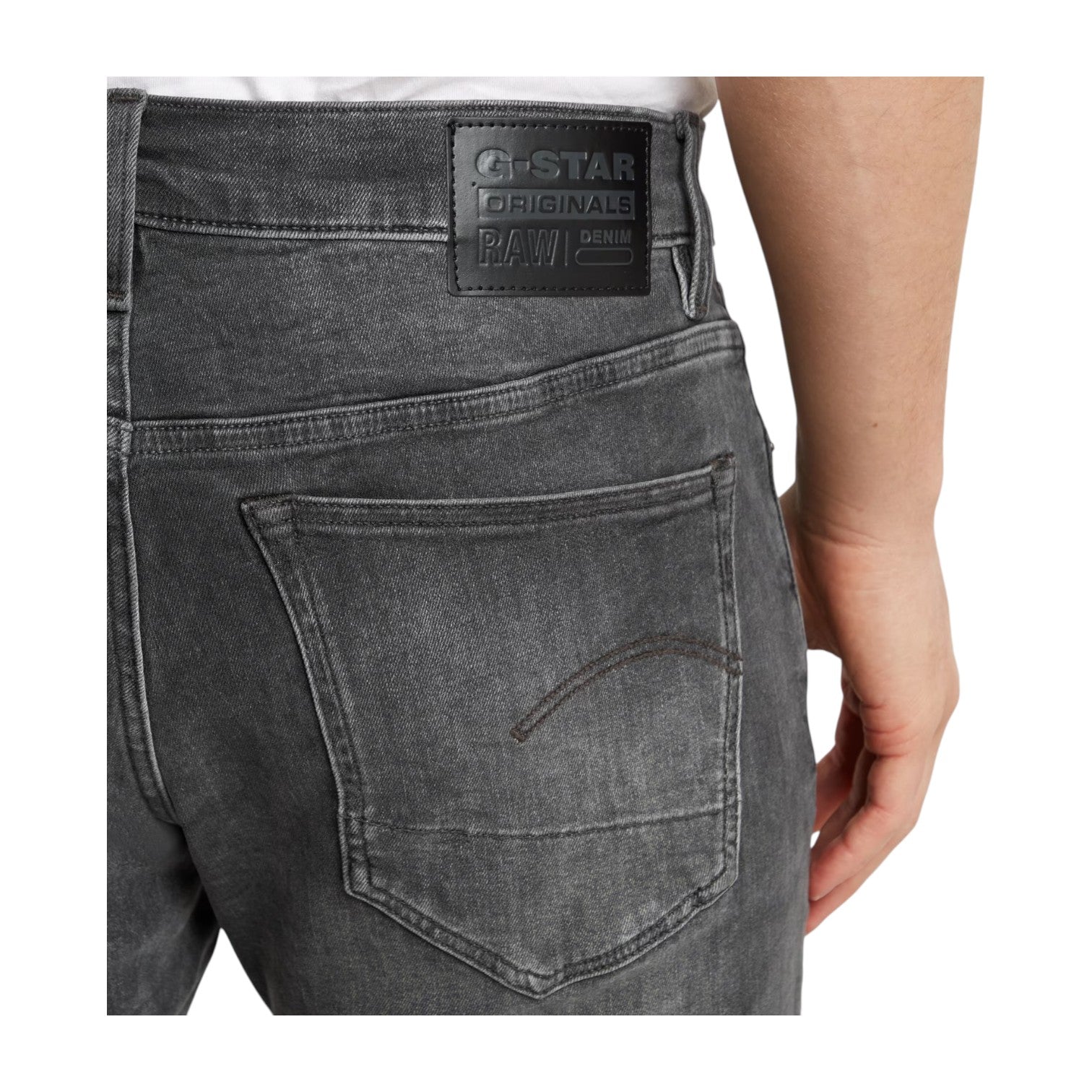 G Star 3301 Slim Jeans - Faded Black