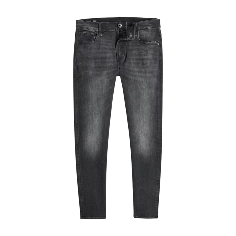 G Star Jean 3301 Slim Super Stretch Faded Black