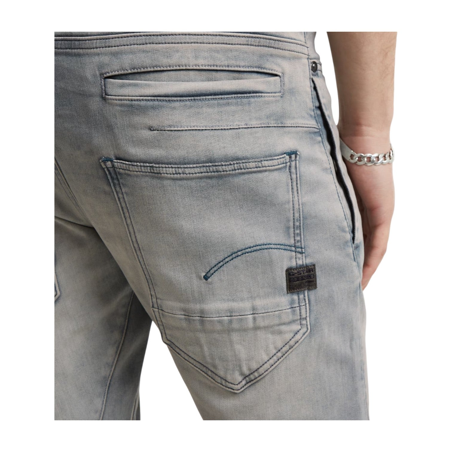 G Star D-Staq 3D Slim Jeans - Grey
