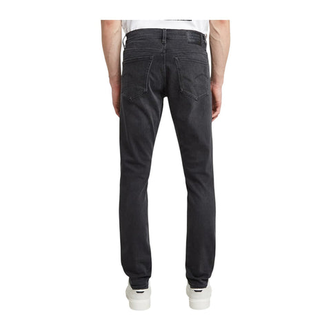 G Star Jean 3301 Slim Super Stretch Nero Grey