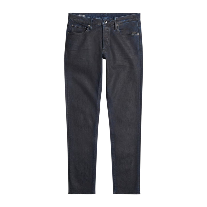 G Star Jean 3301 Slim Mercury Stretch Coated Dark Blue