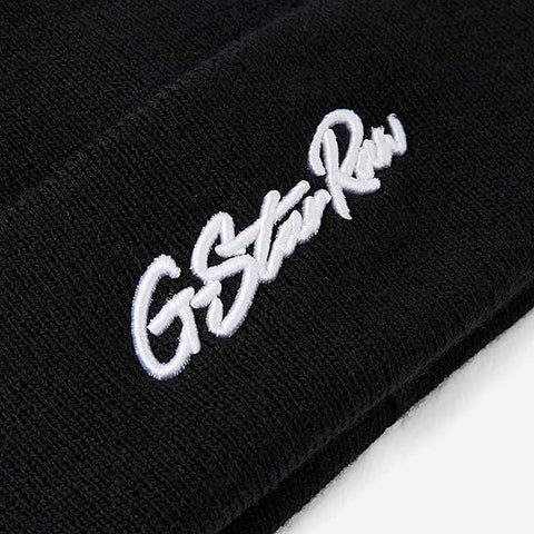 Gstar Beanie Effo Aw Long Black/White