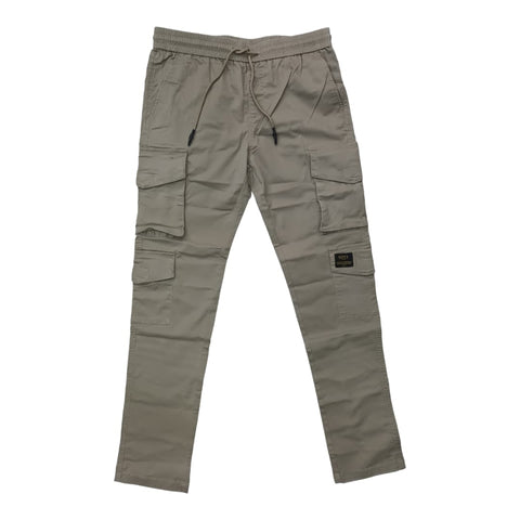 Cutty Trackpants Jayden Cargo Jogger Stone