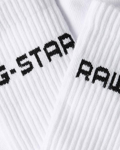 Gstar Sox Sport 2Pack White
