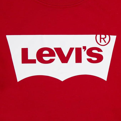 Levis Kids Long Sleeve Batwings Red