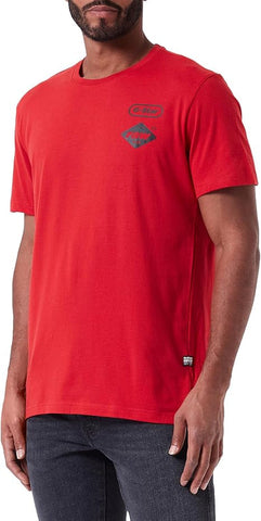 G Star T-Shirt Chest Graphic Red