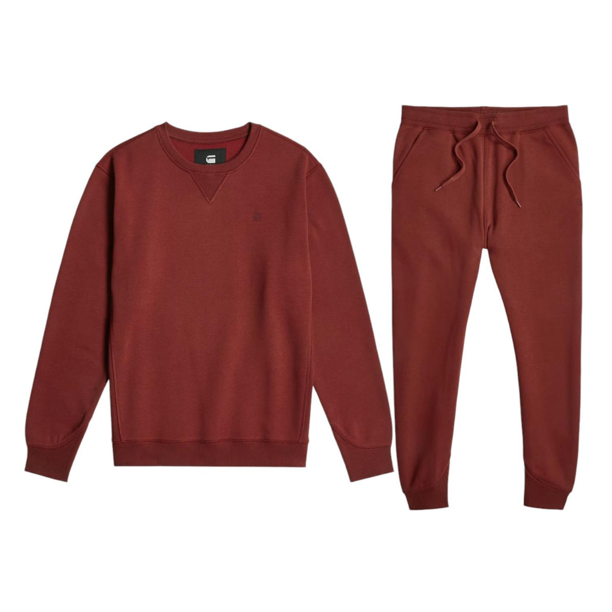 G Star Tracksuit Premium Core Dry Red