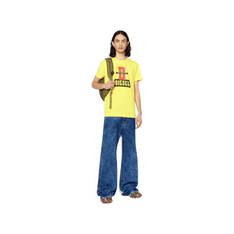Diesel T Shirt  T Diegor K61 Yellow