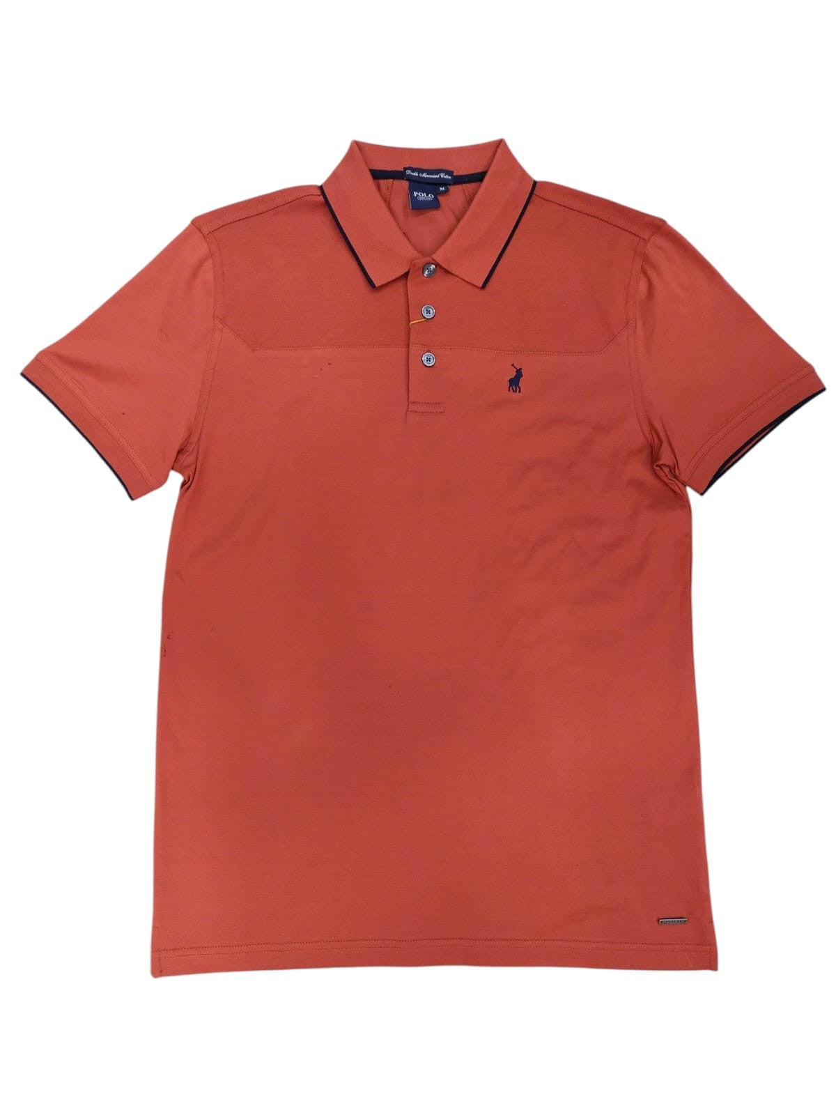 Polo Golfer Mercerized Button Brick
