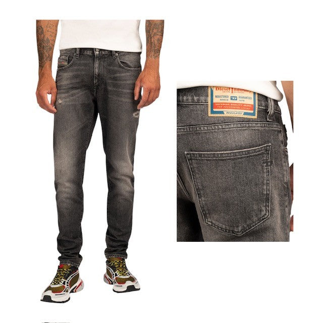 Diesel Jeans Slim Fit 2019 D-Strukt Grey/Black