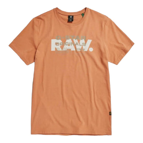 G Star T-Shirt Originals Orange