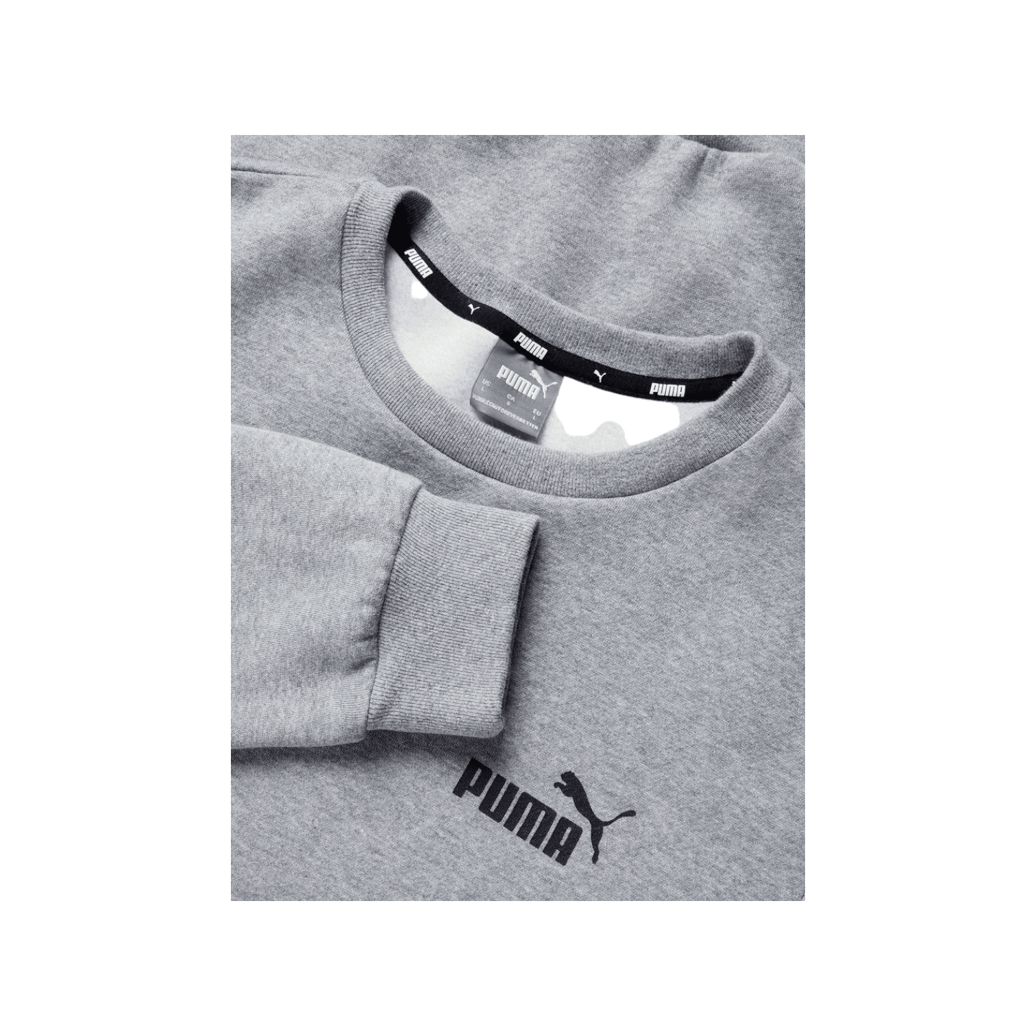 Puma Essential Logo Sweater Gray Heather