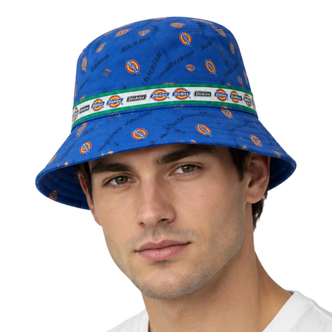 Dickies Bucket Hat 6 Panel Light Blue