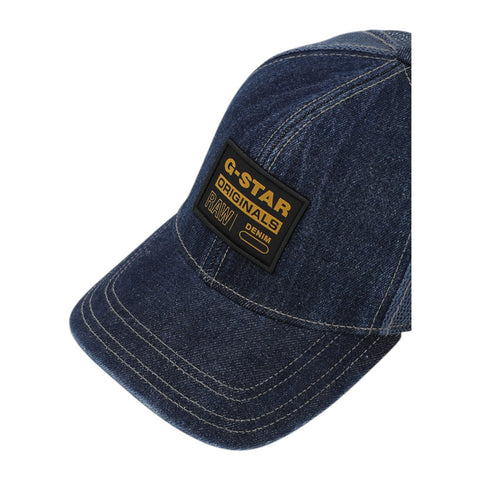 G Star Denim Embro Baseball Trucker Cap - Blue