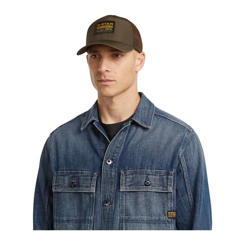 G-Star Baseball Trucker Cap - Wren Olive