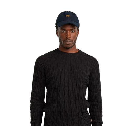 Gstar Caps Baseball Melton Salute Navy