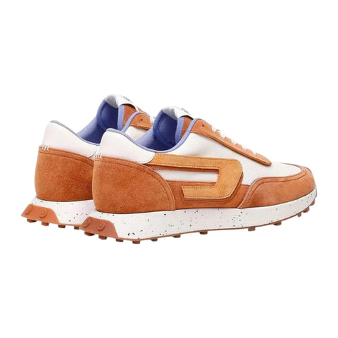 Diesel S-Racer Lc Canvas Sneakers | Orange Contrast Treads