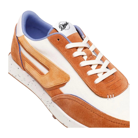 Diesel S-Racer Lc Canvas Sneakers | Orange Contrast Treads