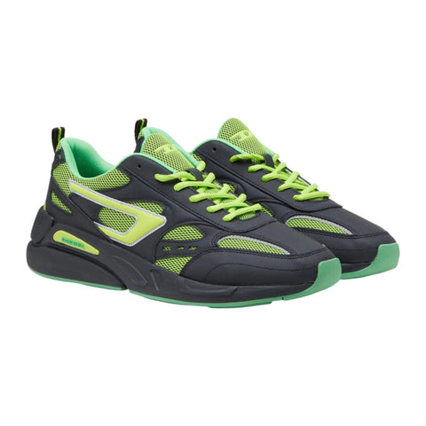 Diesel S-Serendipity Sport Sneaker | Green/Black Street Style