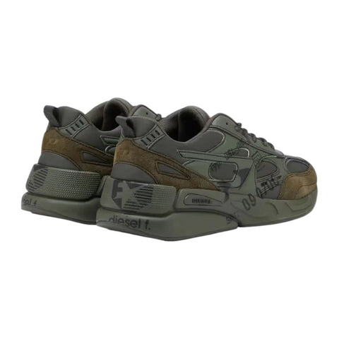 Diesel S-Serendipity Sport Sneakers | Olive Graphic Logo Comfort