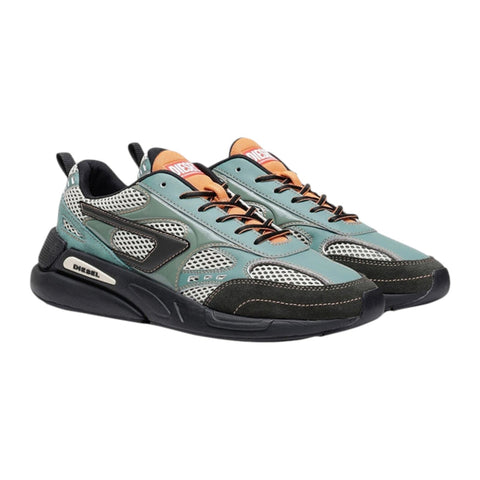 Diesel S-Serendipity Sport X Sneakers | Green/Black Street Style