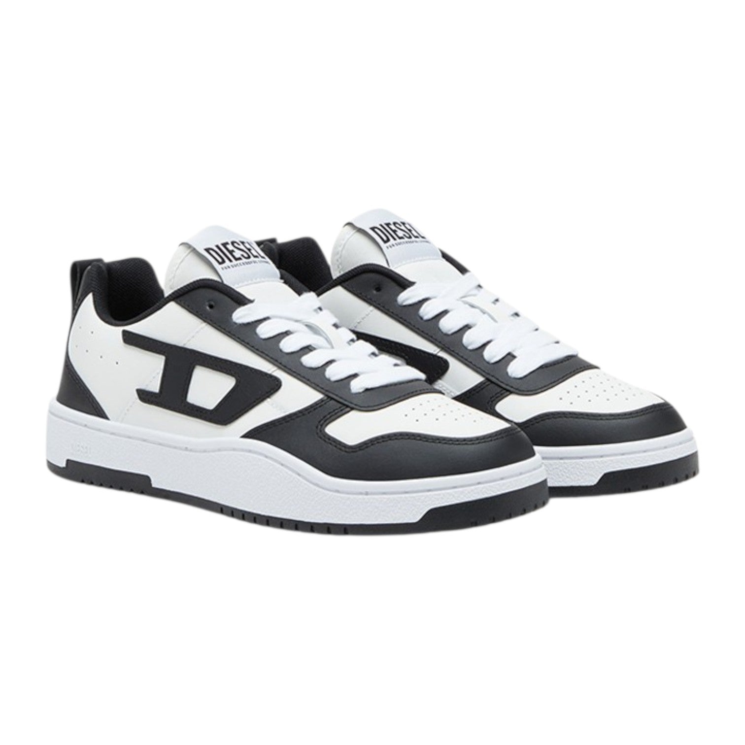 Diesel S-Ukiyo V2 Low Sneaker - Black/White