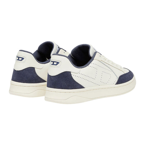 Diesel S-Dakota Low Sneakers Men – Whisper White/Navy Leather Shoes
