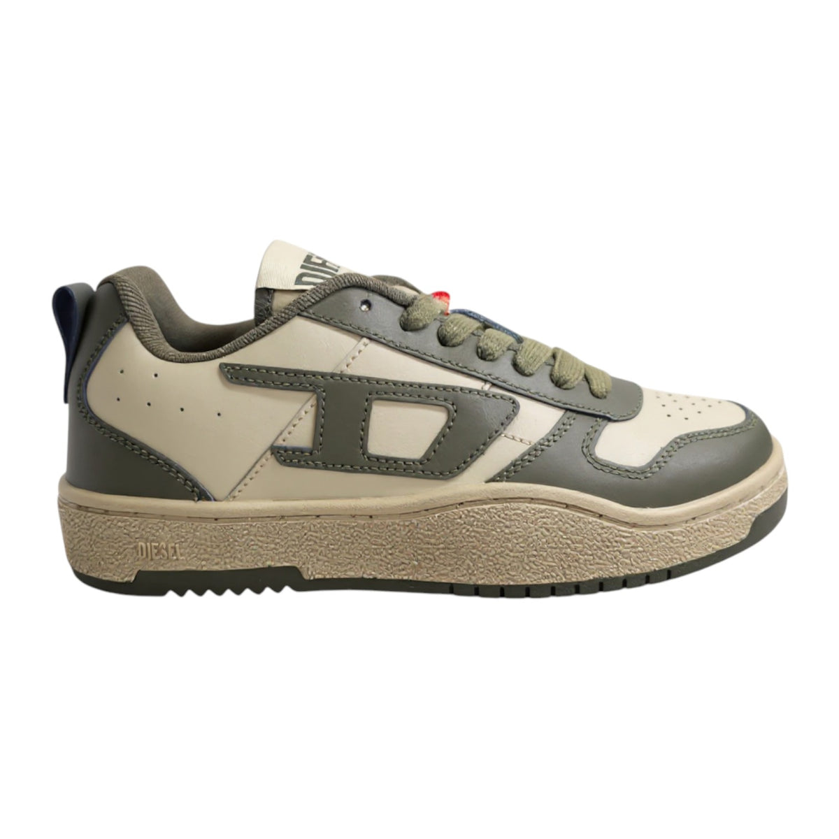 Diesel S-Ukiyo V2 Low Suede Sneakers Men – Stone/Olive